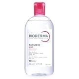 BIODERMA Sensibio H2O - Agua Micelar Limpiadora y Desmaquillante - Elimina Maquillaje, Polen y Polución - Pieles Sensibles - Frasco 500 ml