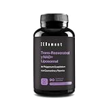 Trans-Resveratrol & NAD+ Liposomal - con Quercetina - 90 Cápsulas Veganas