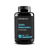 Ácido Hialurónico 600 mg – 500-700 kDa – 90 Cápsulas Veganas – Zenement | 3 Meses de Suministro, 1 Cápsula al Día – Obtenido por Biofermentación – Sin Estearato de Magnesio ni Dióxido de Silicio