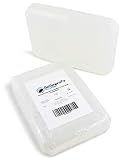 Jabón base de glicerina, transparente/blanco (libre de SLS), transparente, 1kg Transparent