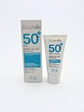 ACORELLE - Crema Solar Bebés SPF50+,50ml, Ecológica Certificada, Hipoalergénica, Fácil de Aplicar