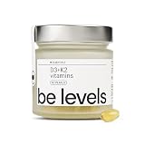Vitamina D3 + K2 2000 UI Quali®-D MenaQ7® 60 Perlas be levels | 1 toma al día. Con aceite de oliva virgen extra. Sin gluten ni lactosa. Alta estabilidad de la fórmula.