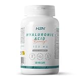 HSN Ácido Hialurónico 150mg por cápsula de Alto Peso Molecular | 120 Cápsulas Vegetales en forma de ácido hialurónico sódico para mayor estabilidad | No-GMO, Vegano, Sin Gluten