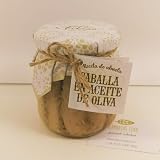 Caballa en Aceite de Oliva 200 gr - Felisa Gourmet - Producto artesano - Prodcuto para probar la esencia de Andalucía - Filetes de caballa fresca.
