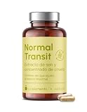 Extracto de Sen, Concentrado de Ciruela - Normal Transit - Laxante Natural para el Estreñimiento, Ablandamiento de Heces - 60 Cápsulas, 2 Meses de Suministro