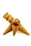 Cucuruchos de helado 'Cuernecito chiquito' con borde 60xØ27mm (64 piezas)
