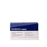KAIDAX Forte Anticaída 60 Cápsulas - Complemento alimenticio - Ayuda a prevenir la caída del cabello - Ingredientes naturales - Contiene Zinc y Vitaminas para estimular la densidad del cabello