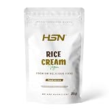 HSN Crema de Arroz | Sin Sabor 3Kg | 100% Harina de Arroz Pregelatinizada con Textura Extra-Fina y Cremosa | Sin Azúcares Añadidos | No Incluye Dosificador | No-GMO, Vegana, Sin Gluten