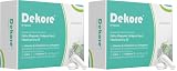 Dekore® de Margan Biotech, 60 cápsulas | Vitamina D3 | Vitamina K2 (MK7) | Bisglicinato de Magnesio | Bisglicinato de Calcio | Colágeno Tipo II | Salud general (Paquete de 2)