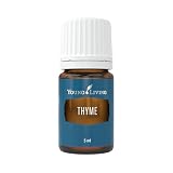 Young Living Aceite esencial de tomillo 100% puro y de alta calidad, perfecto para difusor de aromaterapia, aroma a hierbas naturales, propiedades limpiadoras, utilizado como hierba culinaria, 5 ml