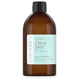 Essenciales - Agua Floral de Jara · Cistus, ECOLÓGICA, 100% Pura y Certificada, 1 Litro | Hidrolato Cistus Ladaniferus