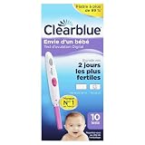 Clearblue Test d'ovulation digital 10 sticks