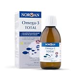 NORSAN Omega 3 Líquido de Aceite de Pescado Sabor Limón – 2.000 mg de Omega-3 por Toma – Alta Dosis de EPA y DHA – Certificado IFOS – 100% Natural con 800 UI de Vitamina D3 – Sin Regusto – 200 ml