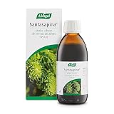 A.Vogel Santasapina Jarabe | Sin Alcohol | Yemas de Abeto Frescas | Complemento Alimenticio Natural | Jarabe con Miel | Tradición Suiza | 200 ml