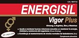 Energisil Vigor Plus – 60 Cápsulas con Ginseng, L-Arginina, Vitaminas y Zinc – Complemento Alimenticio para la Vitalidad y el Rendimiento Sexual Masculino