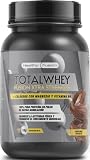 Whey Protein Healthy Fusion | Proteína pura con Colágeno, Magnesio y Vitamina B6 | 43g proteína + 9g BCAA | Mejora tus entrenamientos, aumenta masa muscular y fortalece articulaciones | 1 kg