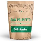 Saw Palmetto Extracto 10:1-200 Cápsulas Veganas de Alta Dosis Vegetal | Palma Enana Americana - Complejo de Palma Enana Pura - Complemento Alimenticio Puro - Sin Aditivos ni Rellenos