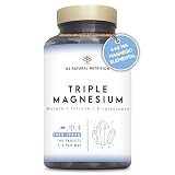 Triple Magnesio Complex 2640mg. 440mg Magnesio Elemental, 180 Comprimidos.