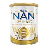 Nan Nestlé Supreme Pro 2 Leche de Continuación en Polvo, 800g | Leche de continuación en polvo para bebé a partir de 6 meses. Nuestra fórmula más avanzada.