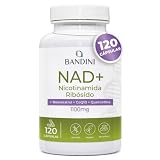 Bandini® NAD+ Liposomal 1100 mg | 120 Cápsulas Veganas | NAD Suplemento