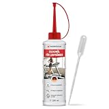 Veddelholzer 250 ml 100% aceite de silicona puro para cinta de correr con tapón dosificador y pipeta – Aceite universal para Cross Trainer, Spinning Bike y otros