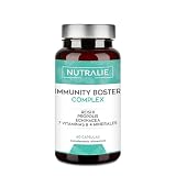 Defensas Inmunitarias Complex - Vitaminas Sistema Inmunológico | Equinacea Própolis Reishi Vit C Zinc Selenio Hierro, 60 Cápsulas Immunity Booster Complex Nutralie