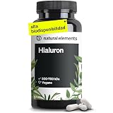 Ácido Hialurónico 500 mg - Alta biodisponibilidad (500-700 KDA) por porción - 90 Cápsulas para 3 meses - Fórmula para tu belleza interior - Probado en laboratorio en Alemania