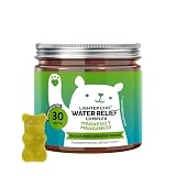 Bears with Benefits - Gominolas Magnesio - Drenaje & Piernas - 30 unidades | Water Relief - Magnesio, manganeso, vitamina C con extractos vegetales - Cura de 1 mes - Sin azúcares añadidos, vegano