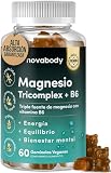 Gominolas Triple Magnesio Complex Sin Azúcar con Vitamina B6