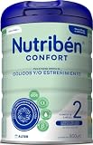 Nutribén Confort 2 Leche Anticólicos y Antiestreñimiento, +6 Meses, 800g | Desarrollada por expertos para el manejo dietético de estos trastornos digestivos desde los 6 meses. Bajo supervisión médica