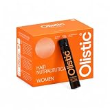 Olistic - WOMEN, Complemento Alimenticio Capilar Mujer, 28 Ampollas | Cuidado del Cabello, Vitaminas, Extractos Vegetales, Densidad Capilar, Fortalece la Raíz, Mujer 18-45, Vegano, Sin Gluten
