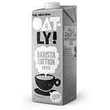 Oatly - Oat Drink - Barista Edition - 6 packs - 1 liter per pack - Liquid Oats - Fully foamable - Plant-based - Sustainable - Rich in unsaturated fats