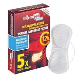 THERMOPAD Medical – 5 parches térmicos para dolores menstruales (12 h)