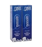 Quinton Action Plus - Spray Nasal Agua de Mar Hipertónica, 100 ml, Pack 2 | Descongestión intensa; ideal postoperatorio y gripe severa. Humidifica la mucosa. Ahorro pack doble