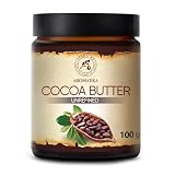 Manteca de Cacao Pura 100g - Sin Refinar - Burkina Faso - 100% Natural - Cuidado del Cuerpo de Cocoa - Estiramiento - Cabello