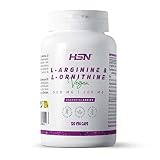 HSN L-Arginina + L-Ornitina 500mg/200mg – 120 Cápsulas Vegetales