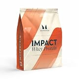 Myprotein Impact Whey Proteína, Vainilla, 30 porciones | 23 g de proteína y solo 112 kcal por porción; bajo en grasa y azúcar, favorece el desarrollo y la recuperación muscular