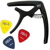 CAPODASTER CONZERT - AKUSTIK - ELEKTRO GITARRE - CLASSIC KAPO negro - INCL. 3 x pastillas gratis.