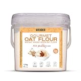 Weider Oat Gourmet. Harina de Avena Integral. Fuente de proteína con bajo contenido en azúcares. Sabor Arroz con Leche (1,9 kg)