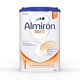 Almirón Digest 1, Leche en Polvo de Inicio Bebé Anti-Cólico y Estreñimiento, Leche Almirón 1 Digest con Beta-Palmitato y Proteína Hidrolizada, Leche Bebé a Partir del Primer Día, 800g