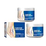 2PC Crema para Varices Piernas, Skin Therapy Cream, Favorece la Circulación Sanguínea en Las Piernas, Hidratante y Humectante, Alivia las Molestias en las, Apto para Todo Tipo de Pieles