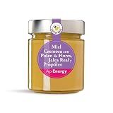 'ApiEnergy' Miel Cremosa Con Polen De Flores, Jalea Real Y Propóleo - Tarro 250g