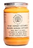 Raw Farm – Miel Vitamix con propóleo, polen, jalea real y cera de abeja – 900 g – Mezcla natural de productos apícolas