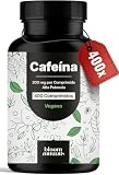 Cafeina Alta Potencia – 400 Comprimidos – 200 mg de Cafeína por Comprimido
