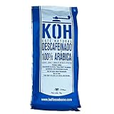 KoffeeONHOME Café en Grano Descafeinado al Agua, 100% Arábica, Tueste Natural, 1 kg