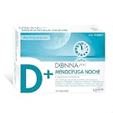 DONNAplus Menocífuga Noche | 30 Comprimidos | Complemento Alimenticio para la Mujer en Edad de Menopausia con Melatonina, GABA y Vitaminas