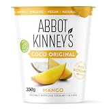 Abbot Kinney's - Postre Vegetal de Coco y Mango - Tarrina de 350 gr