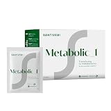 SANTIVERI - Metabolic-1 - Transforma tu metabolismo - Metabolaid®, Café verde, Cromo, Zinc, Azafrán - 21 sobres