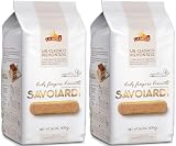 La Mole - Bizcochos de Huevo 800g (2 x 400g) | Savoiardi Italianos | Bizcochos Artesanales | Perfectas para el clásico Tiramisú | Made in Italy