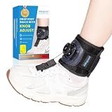 joingood Soporte Caída de Pie Para Caminar con Zapatos con Pomo,Ferula Soporte Para Pie Caido Hacia arriba Ayuda a Levantar Zapatos,Pie Caido Ferula pie Dorsiflexionado,Accidente Cerebrovascular(L/XL)